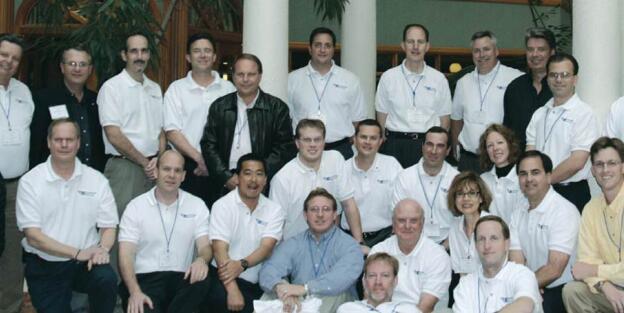 Inaugural class of the Florida Engineering Leadership Institute shown above in 2004.